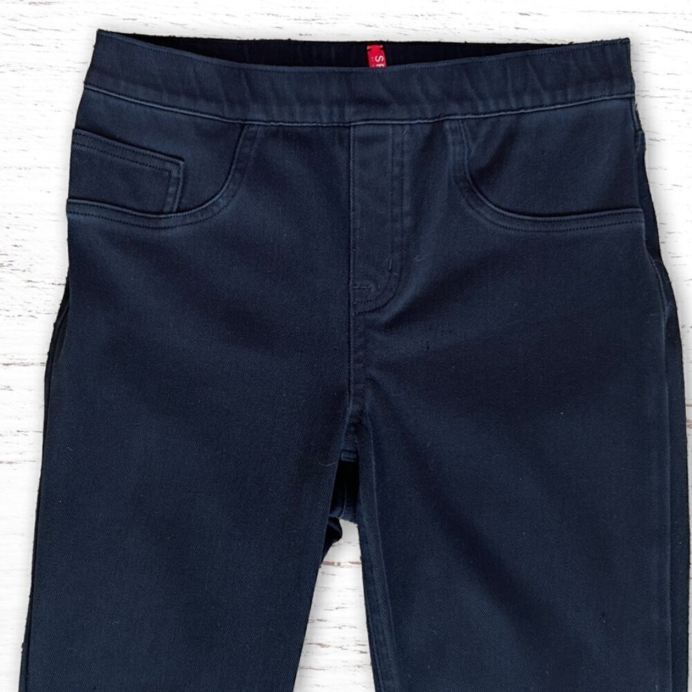 SPANX Jean-ish Ankle Leggings in Size Small Black Hidden Tummy Shaping Slimming - Picture 5 of 9